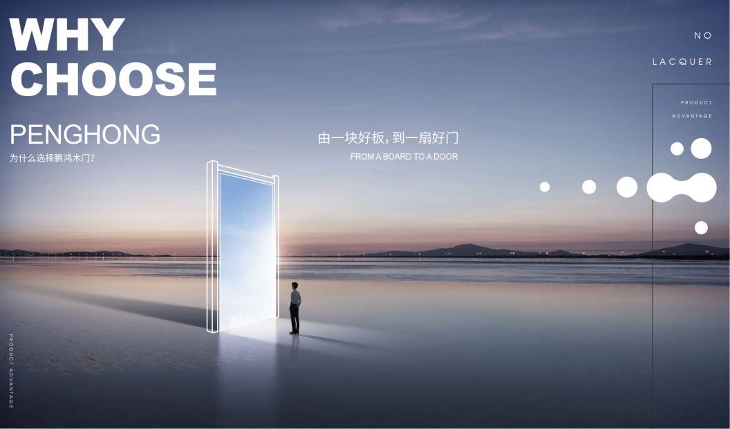鹏鸿免漆木门为啥这么受欢迎，你品，你细品